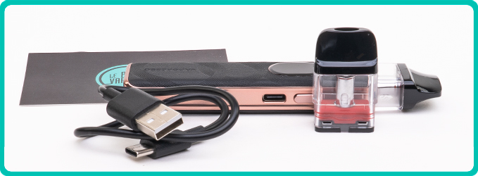 Contenu du Pod XROS 5 Leather Edition Vaporesso